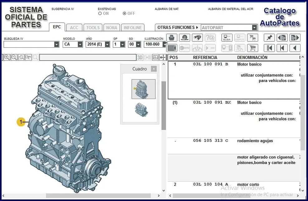 Descargar ETKA 8.1 AutoPates Volkswagen