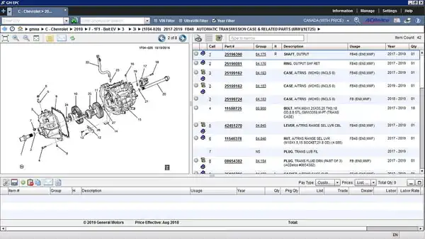 Catálogos de Piezas de Autos Hyundai