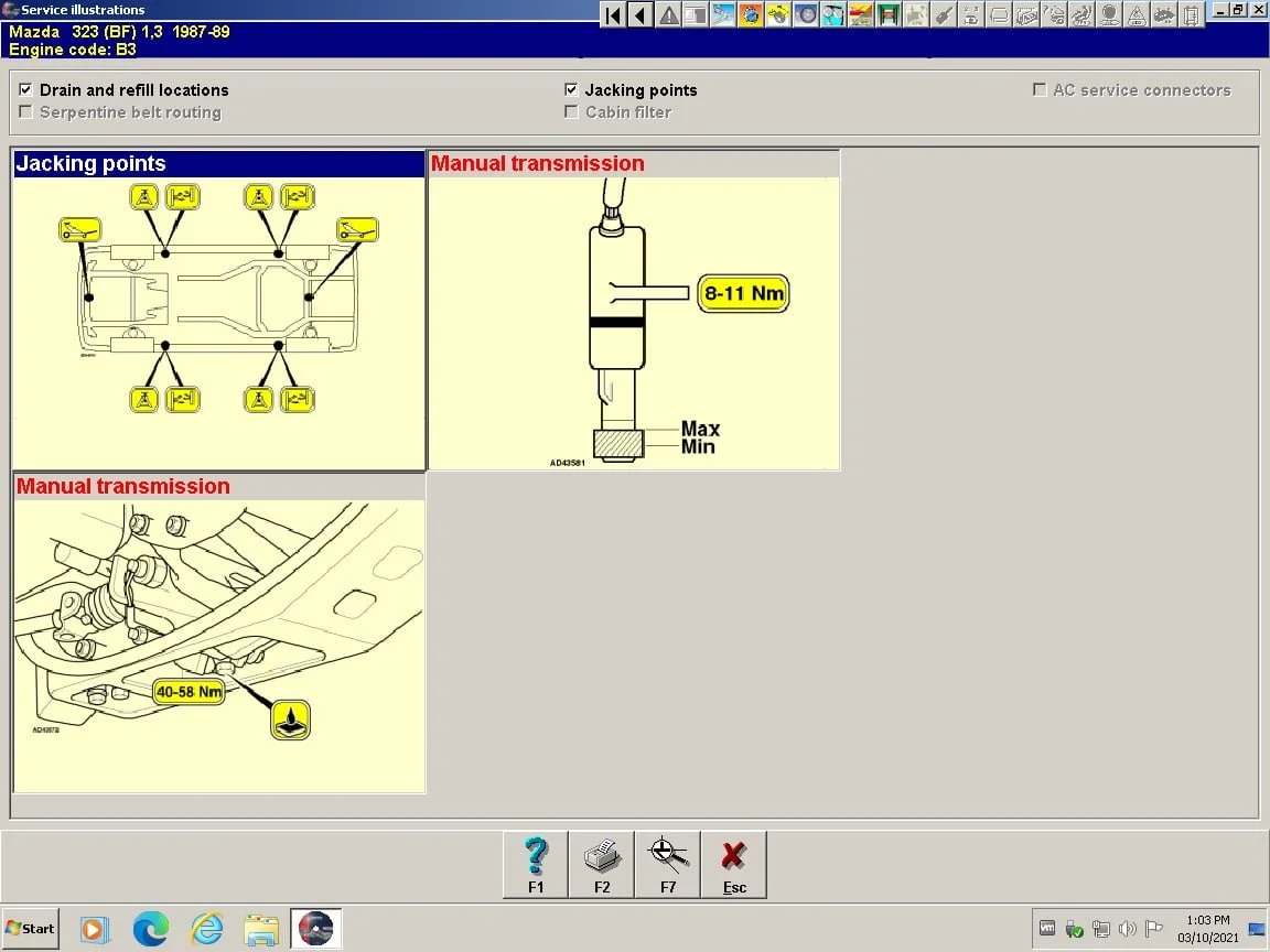 Software reparación autodata