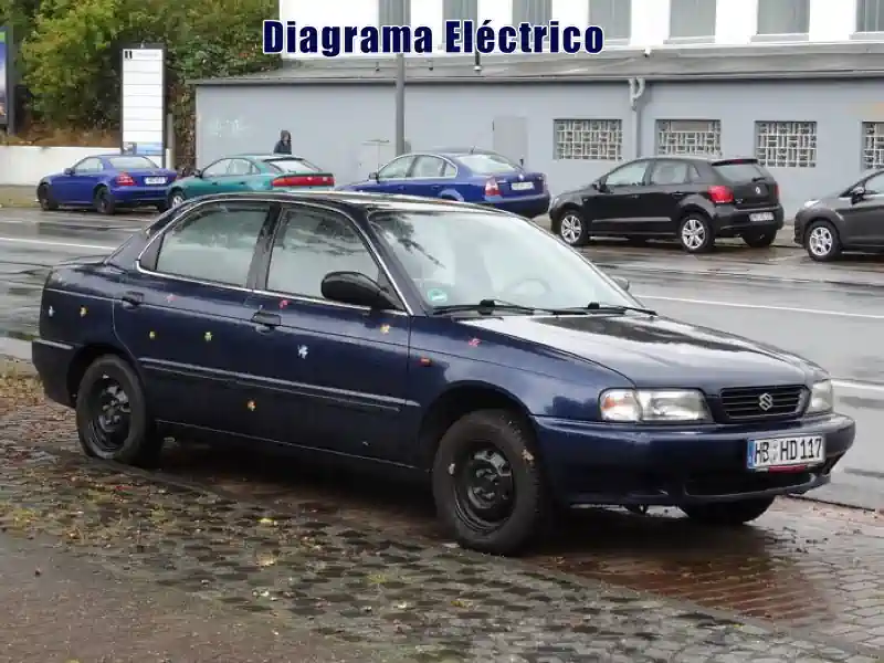 Descargar Diagrama Eléctrico Suzuki Baleno 1992 Gratis