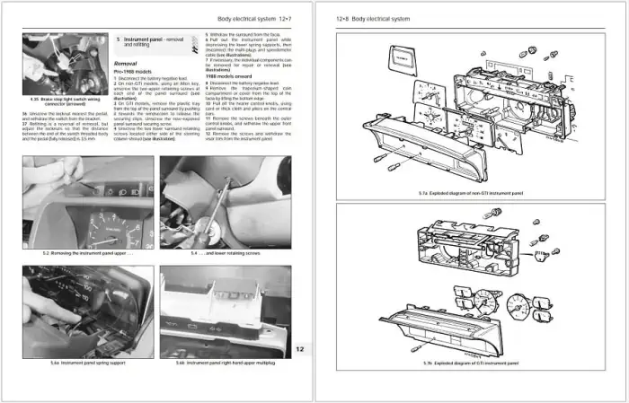 Despiece de Partes en el Haynes Manual Ford Mustang 1964-1973
