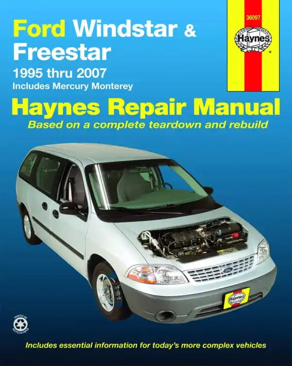 Descarga Haynes Manual Ford Windstar Y Freestar