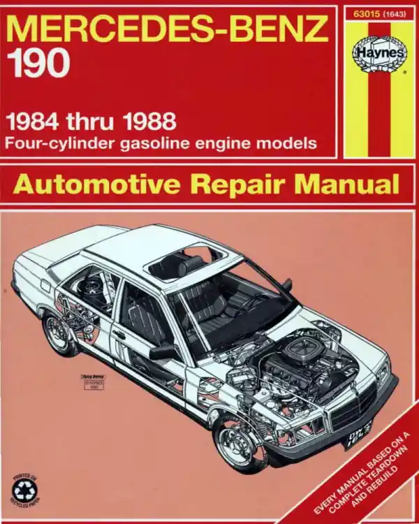 Descarga Haynes Manual Mercedes Benz 190