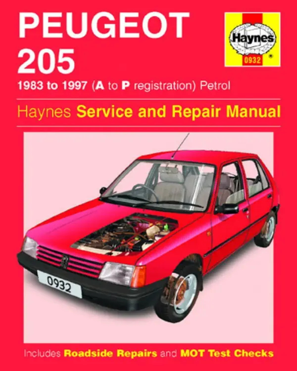 Descarga Haynes Manual Peugeot 205 1983 1997