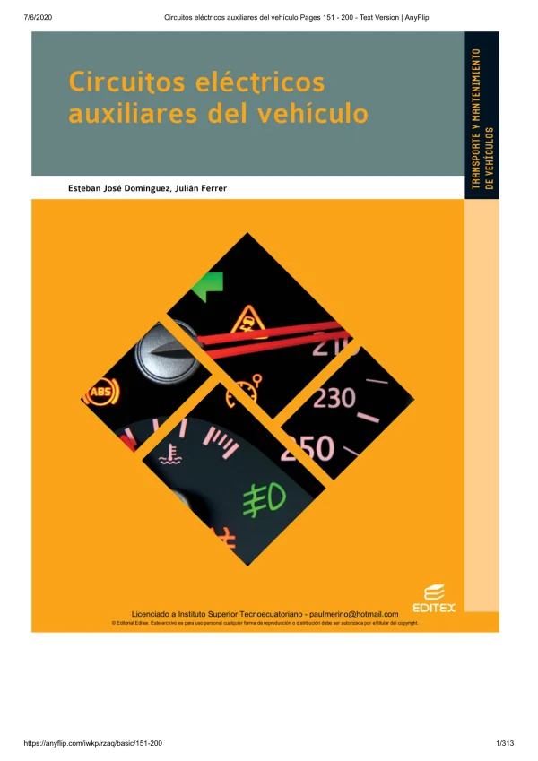 Libro de Circuitos Electricos Auxiliares del Vehiculo