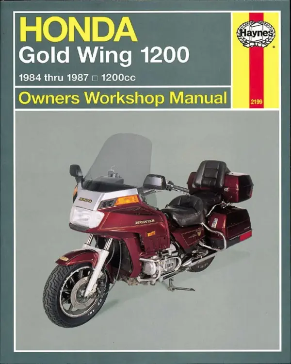 Descargar Manual Haynes Moto Honda Gold Wing 1200