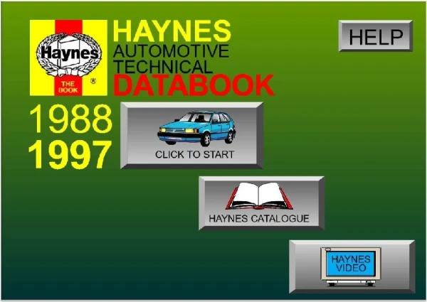 Descargar Haynes Manual Automotive Technical DataBook