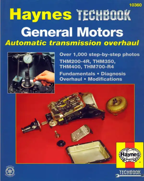 Descargar Manual Haynes Reparacion de Transmisiones Automaticas General Motors