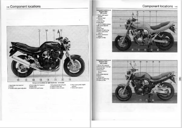 Imagenes del Haynes Manual Moto Yamaha XV V-Twins