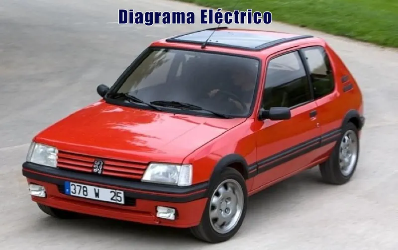 Descargar Diagrama Eléctrico Peugeot 205 1999 Gratis
