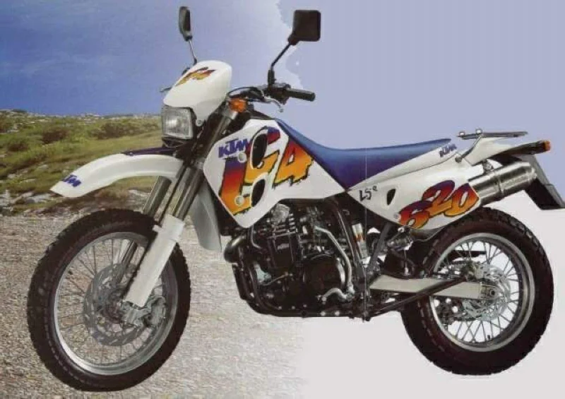 Descargar Manual de Taller KTM 620 LC4e 1997 PDF Gratis